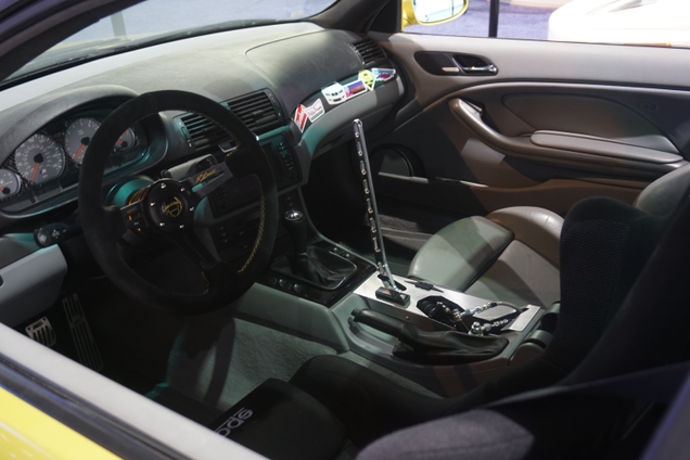 Why yes, this BMW M3 was modded for drifting, how did you know?